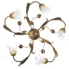 Illuminazione Per Interno-Onli Plafoniera "arianna" 5 luci bronzo, e14
