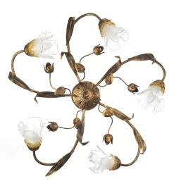 Illuminazione Per Interno-Onli Plafoniera "arianna" 5 luci bronzo, e14