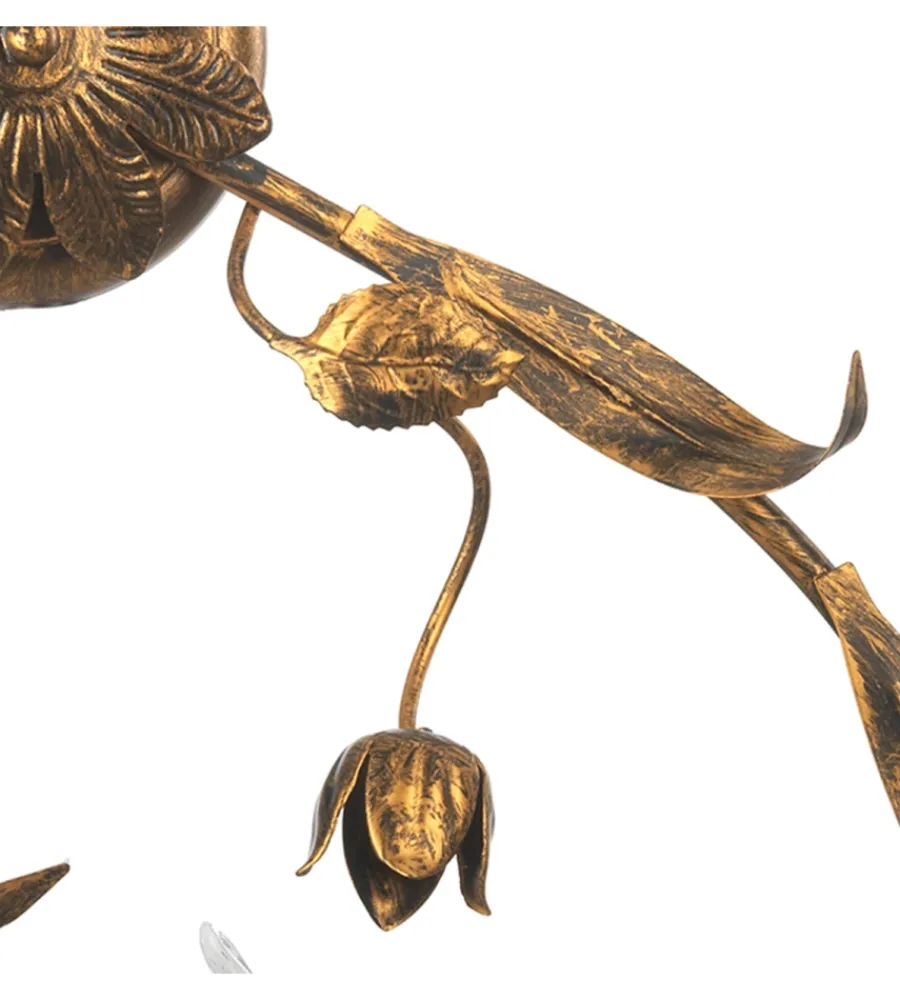 Illuminazione Per Interno-Onli Plafoniera "arianna" 5 luci bronzo, e14