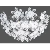 Illuminazione Per Interno|Plafoniera "blowball" con fiori trasparenti ø 55 cm