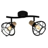 Sale Plafoniera da soffitto "ginger" 2 luci 2xe14 Illuminazione Per Interno