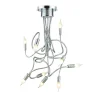 Onli Illuminazione Per Interno|Plafoniera flessibile "melodia" cromato 9 luci, e14