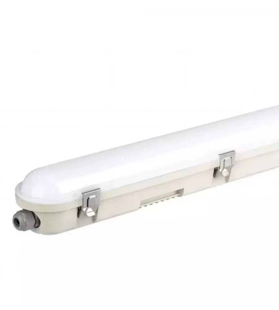 Illuminazione Per Interno- Plafoniera led con chip samsung impermeabile 4000k 36w, 120cm