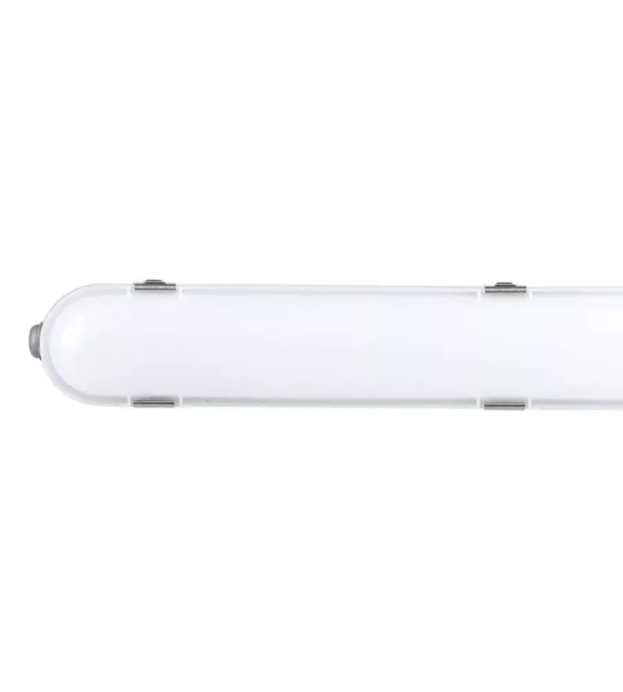 Illuminazione Per Interno- Plafoniera led con chip samsung impermeabile 4000k 36w, 120cm