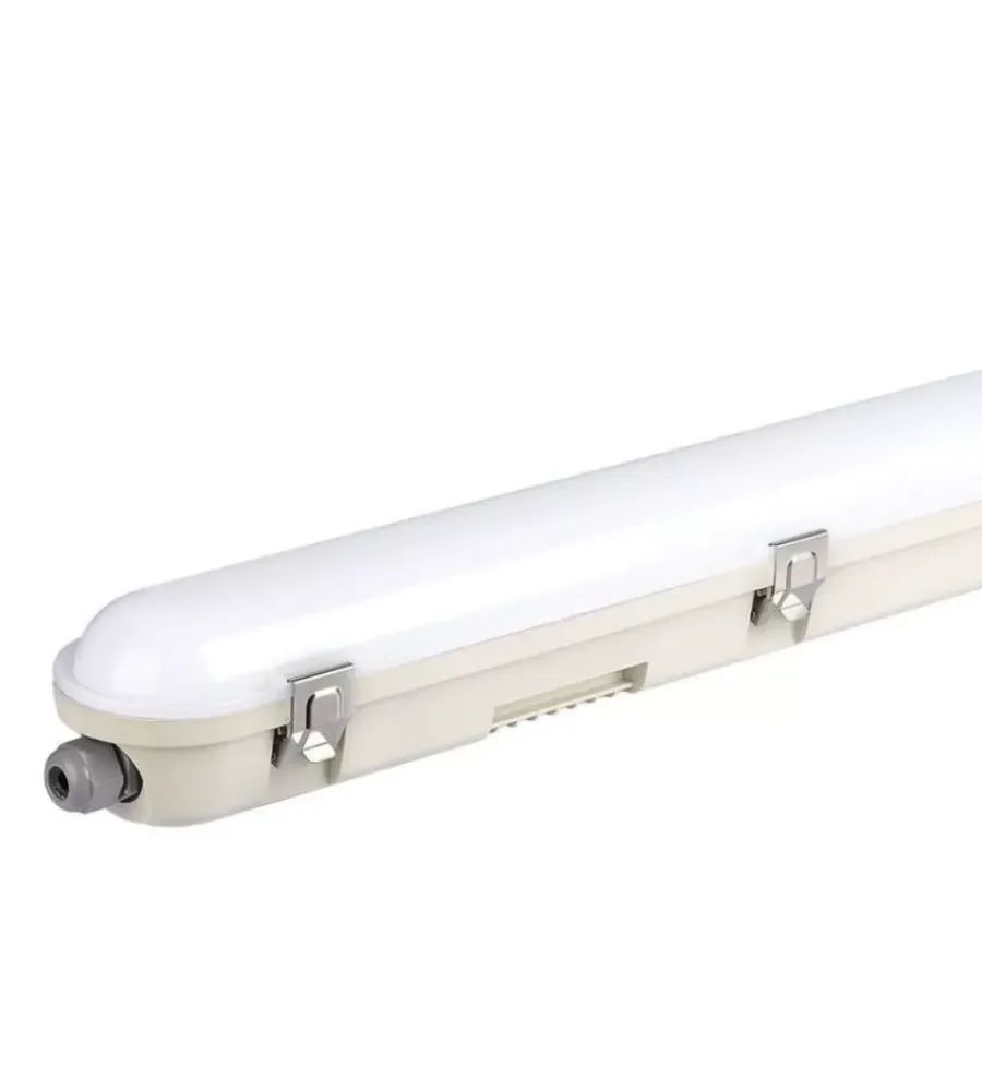 Illuminazione Per Interno- Plafoniera led con chip samsung impermeabile 6500k 36w, 120 cm