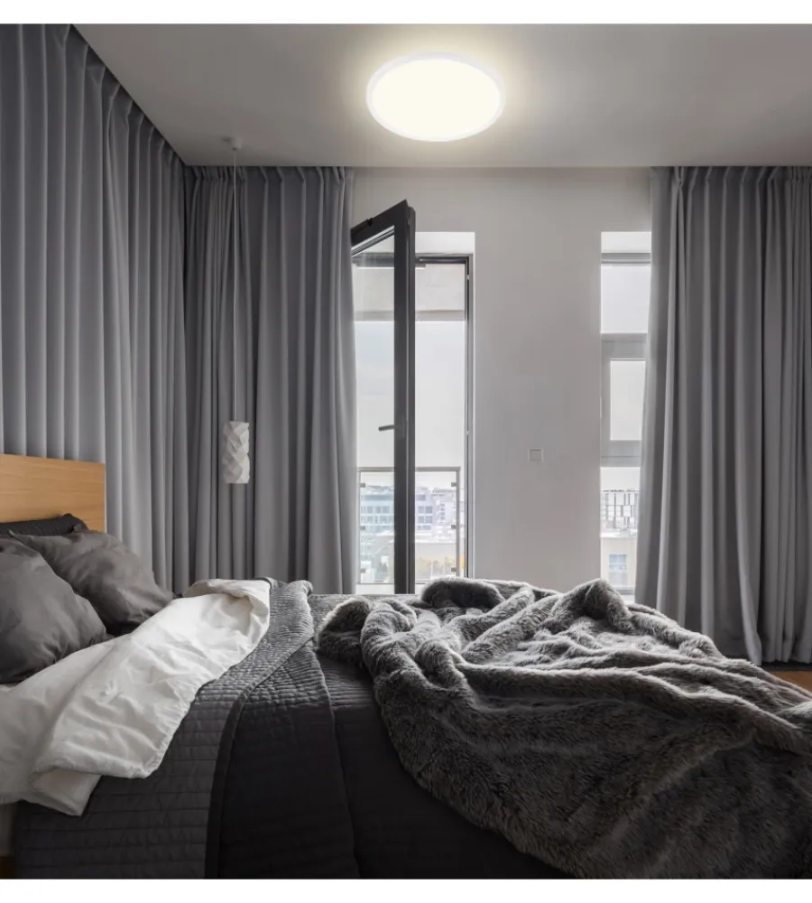 Illuminazione Per Interno- Plafoniera led con retroilluminazione ø 42cm, 3000 lm