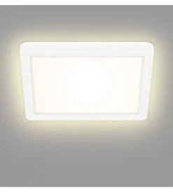 Illuminazione Per Interno|Plafoniera led con retroilluminazione 19x19 cm, 1400 lm