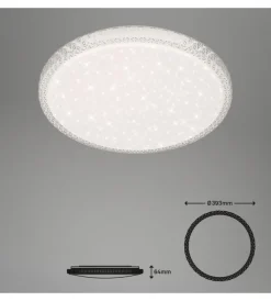 Illuminazione Per Interno|Plafoniera led con telecomando ø 39 cm, 24 w