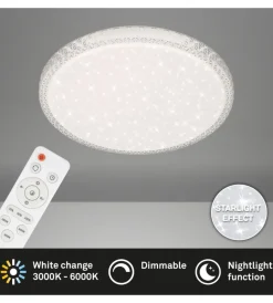 Illuminazione Per Interno|Plafoniera led con telecomando ø 39 cm, 24 w