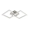 Plafoniera led da interno "huerta" grigio 4000k Illuminazione Per Interno
