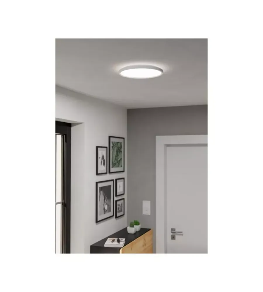 Hot Plafoniera led da interno "rovito" bianco tonda 2700/4000/6500k Illuminazione Per Interno