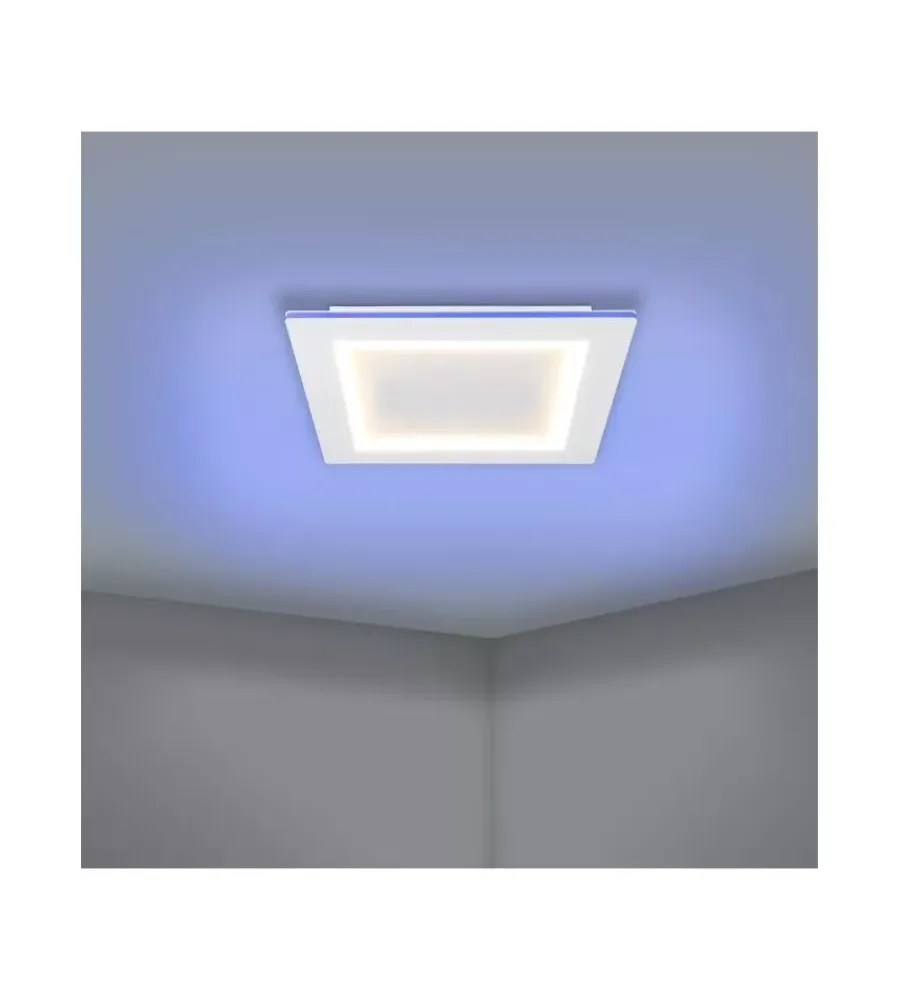 Eglo Illuminazione Per Interno|Plafoniera led da interno "padrogiano" bianco 2700-6500k