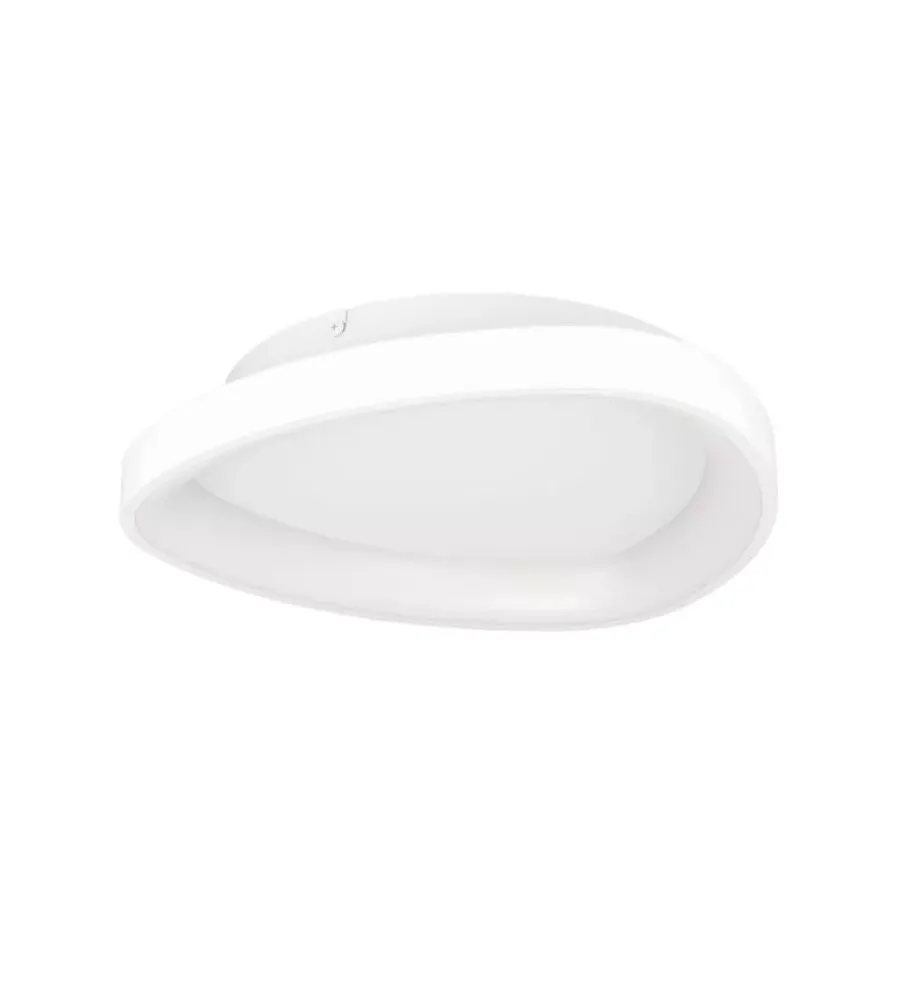 Illuminazione Per Interno-Eglo Plafoniera led da interno "loretello" bianco 2700-6500k