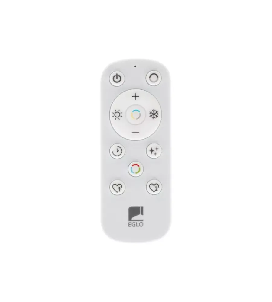 Illuminazione Per Interno-Eglo Plafoniera led da interno "loretello" bianco 2700-6500k