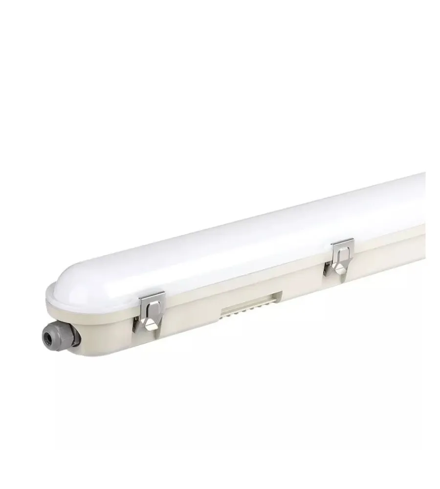 Illuminazione Per Interno- Plafoniera led impermeabile 4000k 48w 1,5m