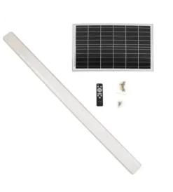 Illuminazione Per Esterno- Plafoniera led per esterni con pannello solare e sensore di movimento
