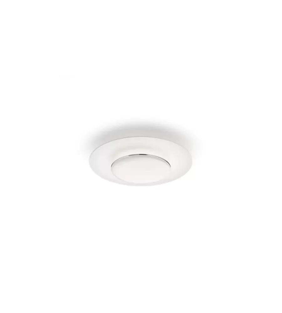 Illuminazione Per Interno-Philips Plafoniera led "garnet" bianca 2700k, ø40 cm