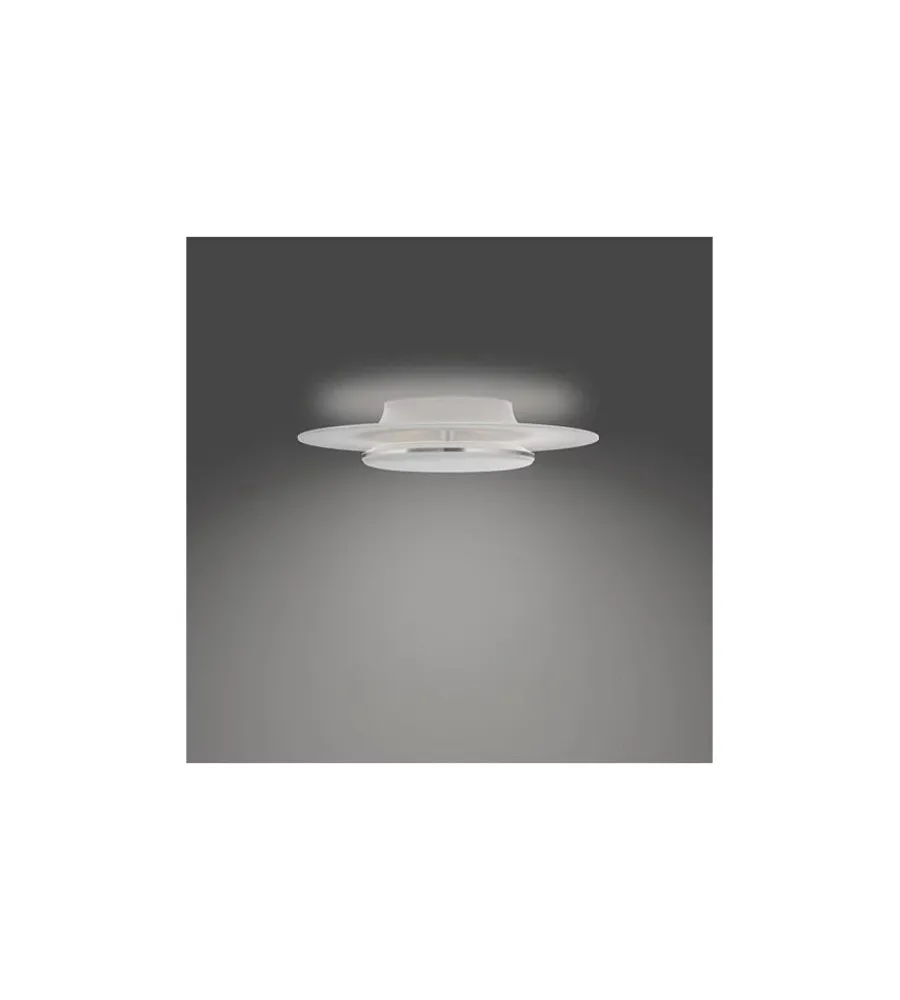 Illuminazione Per Interno-Philips Plafoniera led "garnet" bianca 2700k, ø40 cm