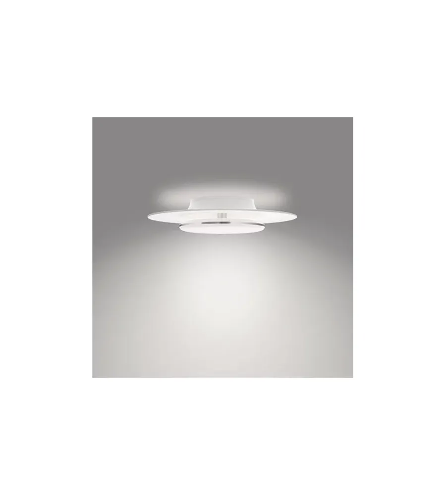 Illuminazione Per Interno-Philips Plafoniera led "garnet" bianca 2700k, ø40 cm