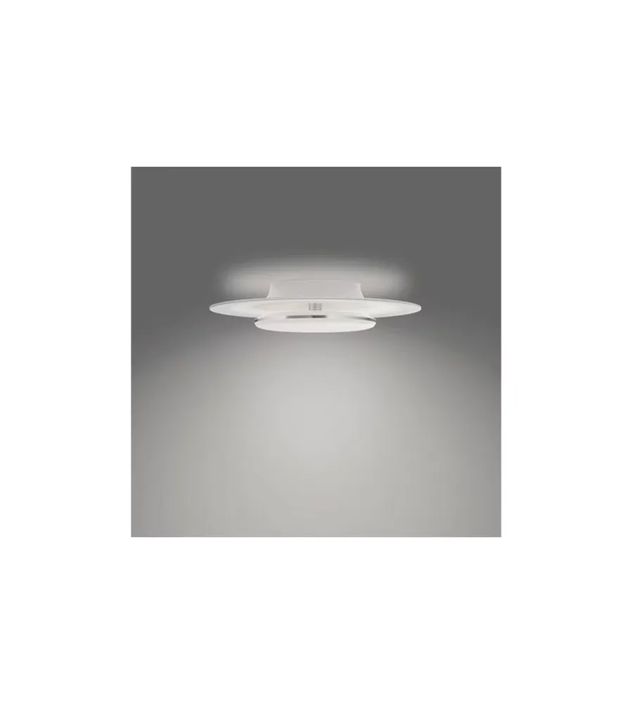 Illuminazione Per Interno-Philips Plafoniera led "garnet" bianca 2700k, ø40 cm