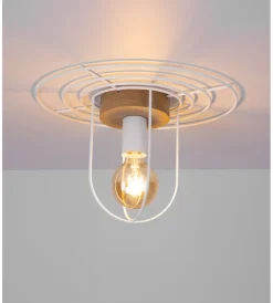 Clearance Plafoniera "cesare" bianca 1 luce, e27 Illuminazione Per Interno