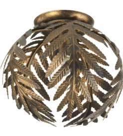 Illuminazione Per Interno-Onli Plafoniera "felce" bronzo diametro 25 cm, e27