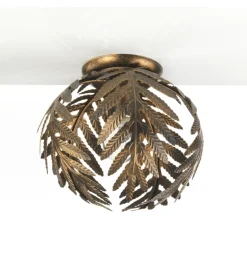 Illuminazione Per Interno-Onli Plafoniera "felce" bronzo diametro 25 cm, e27