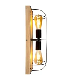 Illuminazione Per Interno-Onli Plafoniera "pescatore"  rovere 2 luci e27