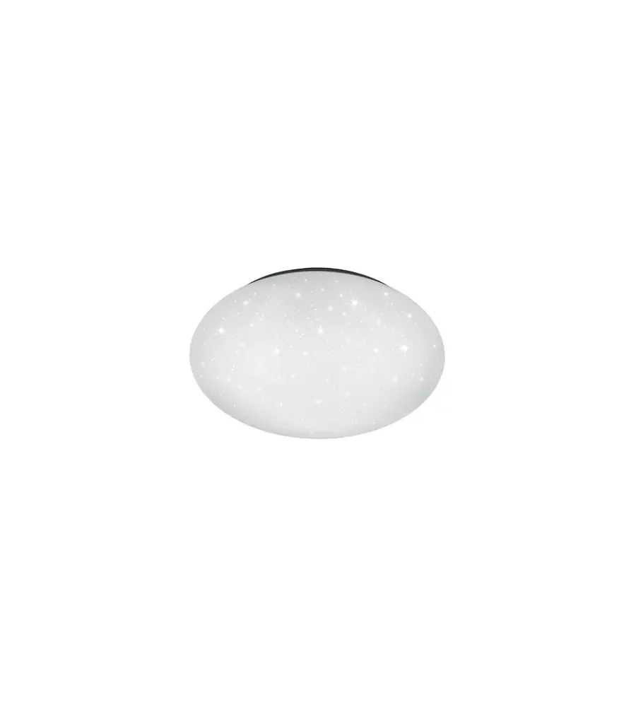 Illuminazione Per Interno|Plafoniera "putz" effetto starlight bianco 15w 1500lm 4000k