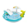 New Play center gonfiabile "alligatore" c/spruzzo cm 201x170x84 - cod. 57165np Piscine