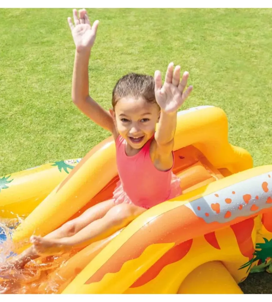 Piscine-Intex Playcenter gonfiabile "dinosauro" cm 249x191x109 i.3 - cod. 57444np