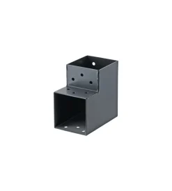Suki Ferramenta Per Esterno|Plug-in connettore angolare 9x9 90° antracite con 2 connessioni