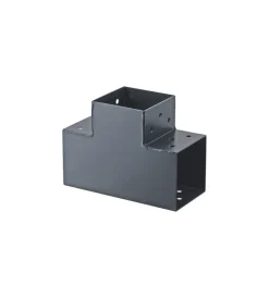 Plug-in connettore giunto 9x9 angolo 90° nero con 3 connessioni Ferramenta Per Esterno