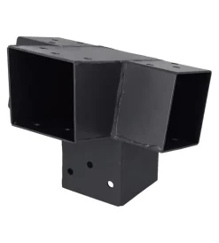 Plug-in connettore giunto 7x7 angolo 105° antracite con 4 connessioni Ferramenta Per Esterno