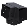 Suki Ferramenta Per Esterno|Plug-in connettore 9x9 angolare sinistro 75° antracite con 3 connessioni