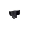 Suki Ferramenta Per Esterno|Plug-in connettore 7x7 angolo destro 105° antracite con 3 connessioni
