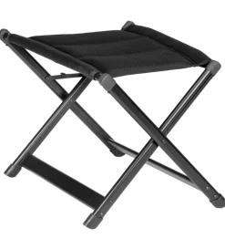 Sale Poggiapiedi autoportante "aravel 3d standalone footrest" in alluminio e 3durafeel nero 61x49x49 cm Campeggio