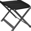 Poggiapiedi autoportante "rebel standalone footrest" in alluminio e 3durafeel antracite 61x49x49 cm Campeggio