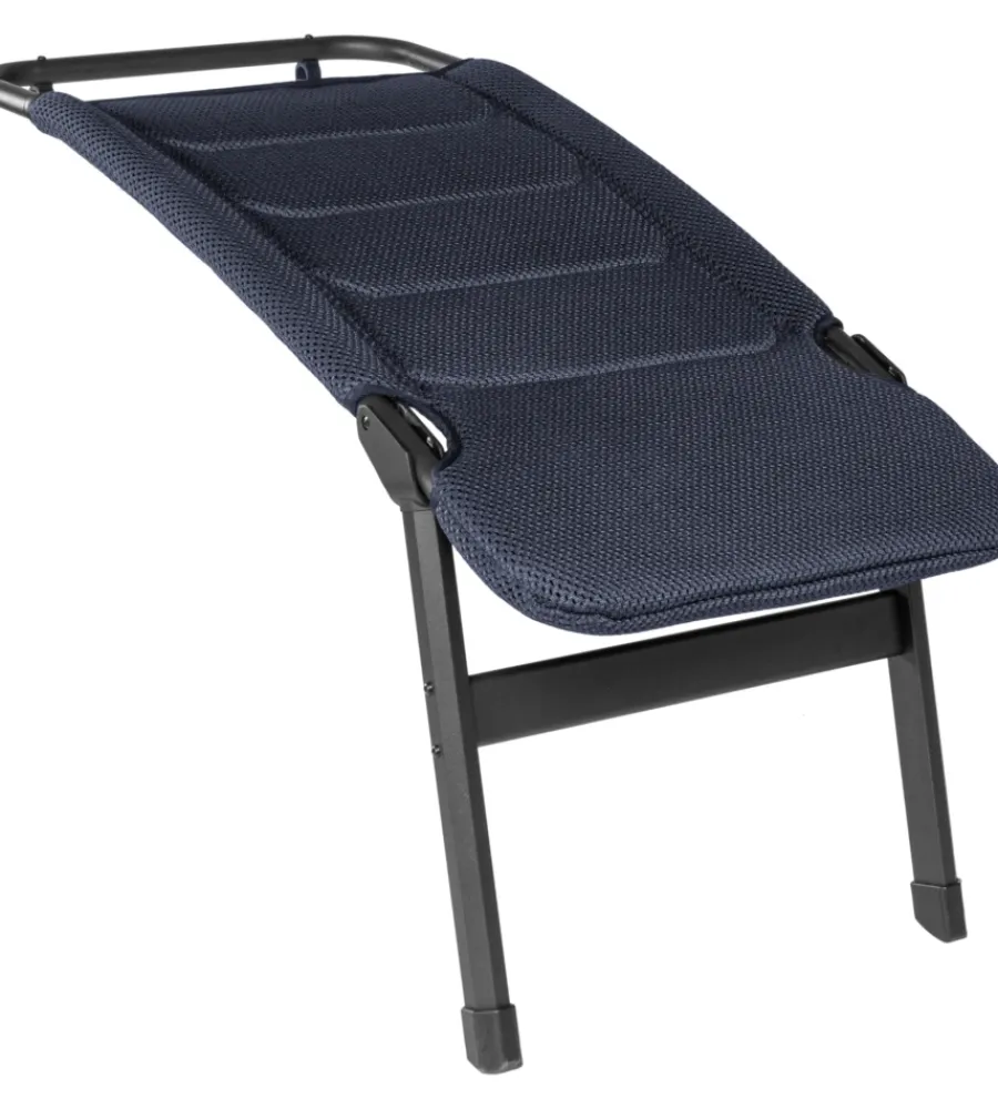 Campeggio-Brunner Poggiapiedi "rebel universal footrest" in alluminio e poliestere blu 95x43 cm