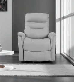 Poltrone E Pouf-BellaHome Poltrona con recliner e alzata elettrico 