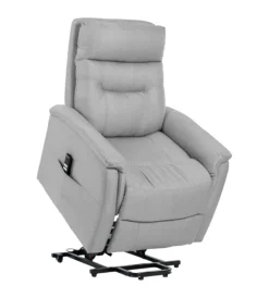 Poltrone E Pouf-BellaHome Poltrona con recliner e alzata elettrico 