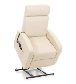 Best Poltrona con recliner e alzata elettrica "katia" crema, 75x78x110 cm Poltrone E Pouf