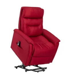BellaHome Poltrone E Pouf|Poltrona con recliner e alzata elettrico 