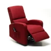 Best Poltrona con recliner elettrico "fiorella" rossa, 75x82x104 cm Poltrone E Pouf