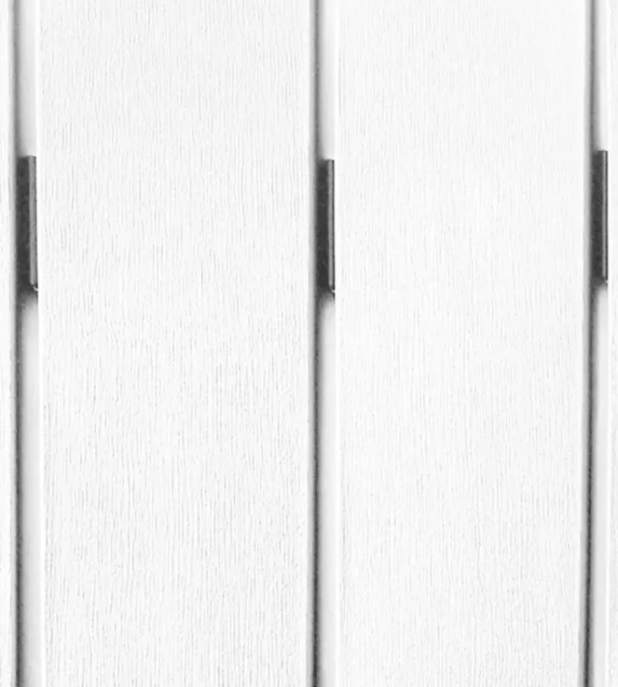 Mobili Da Giardino E Accessori-Keter Poltrona da esterno "alpine adirondack" in polipropilene bianco effetto legno 80,5x95,5x93 cm
