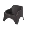 Clearance Poltrona da esterno "nuvola" in polipropilene antracite 79x81x71 cm Mobili Da Giardino E Accessori