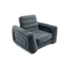 Intex Piscine|Poltrona letto gonfiabile colore grigio, 117x224x66 cm - cod. 66551np