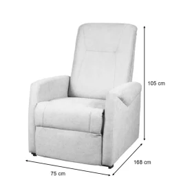Poltrone E Pouf-BellaHome Poltrona massaggiante 