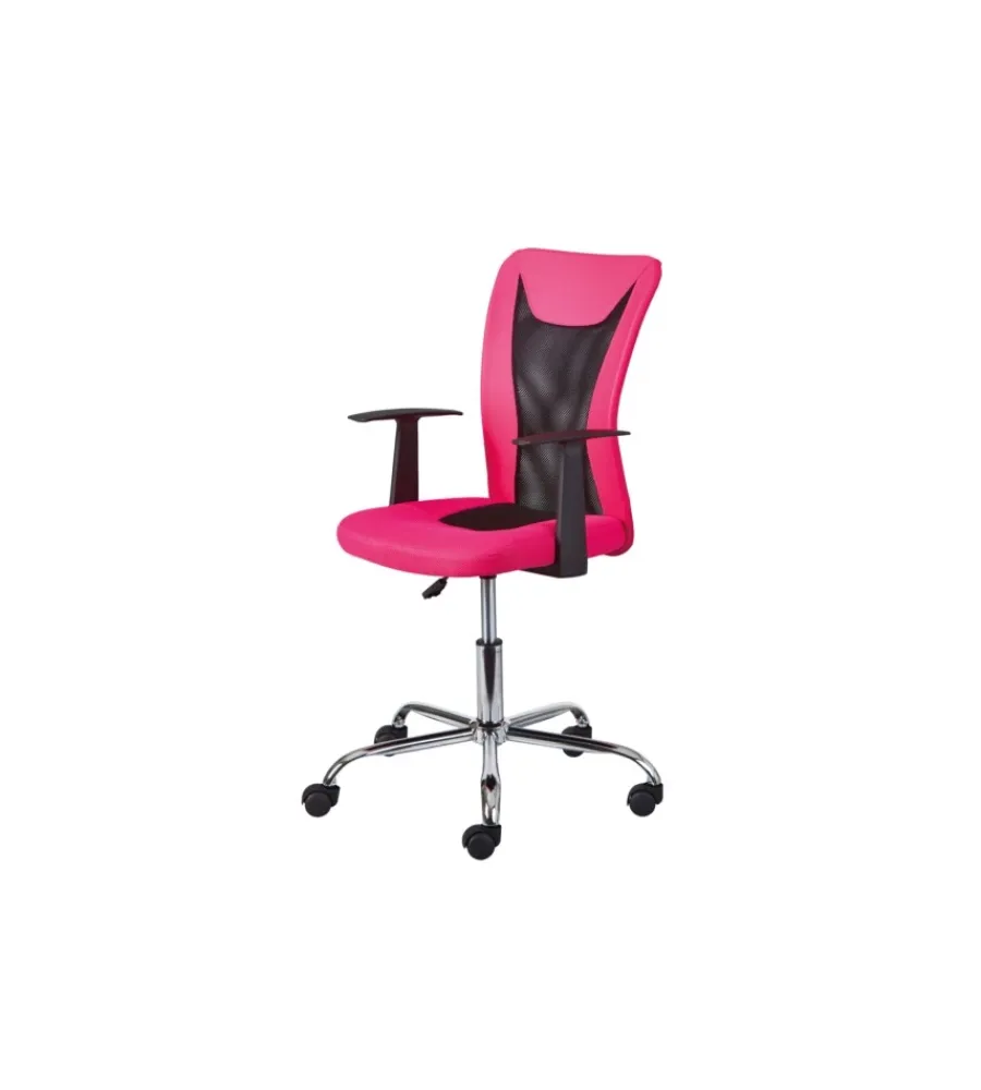 Sedie Ufficio- Poltroncina ufficio con braccioli traspirante ed elevabile da 85-95 cm