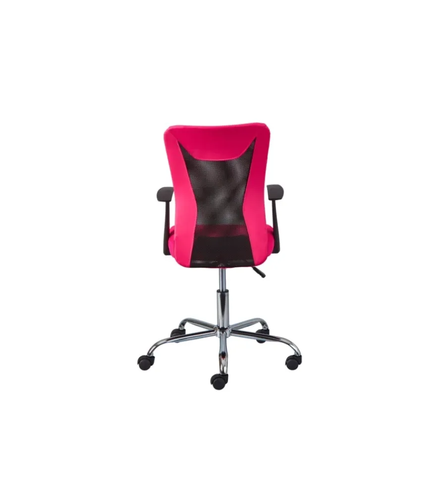 Sedie Ufficio- Poltroncina ufficio con braccioli traspirante ed elevabile da 85-95 cm